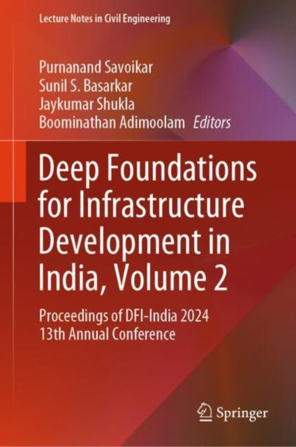 Deep Foundations for Infrastructure Development in India, Volume 2 cover