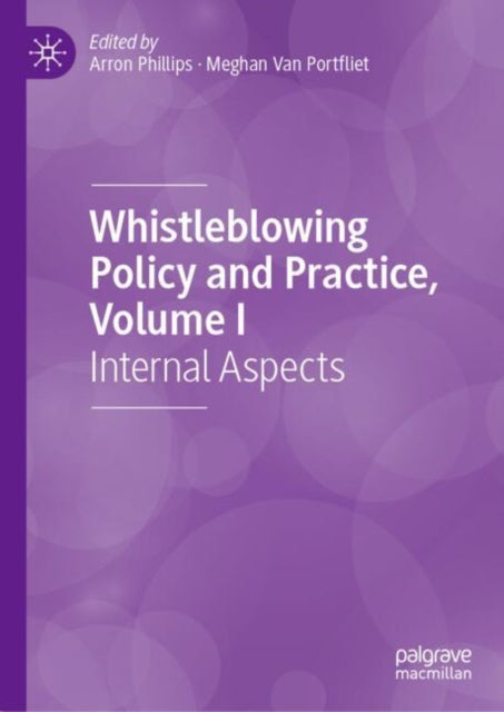 Whistleblowing Policy and Practice, Volume I cover