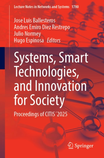 Systems, Smart Technologies, and Innovation for Society cover