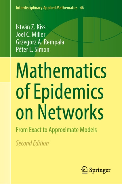 Mathematics of Epidemics on Networks cover