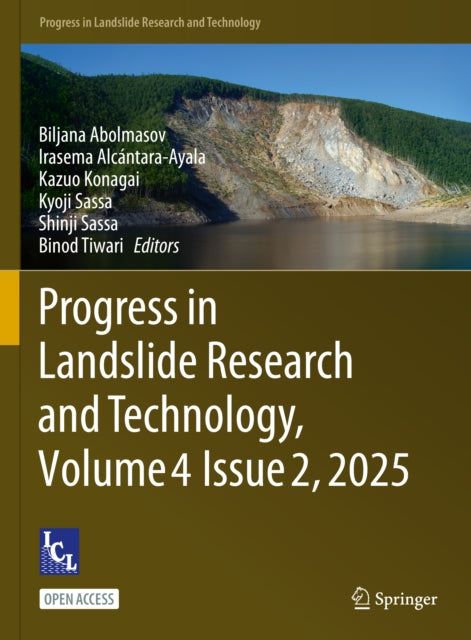 Progress in Landslide Research and Technology, Volume 4 Issue 2, 2025 cover