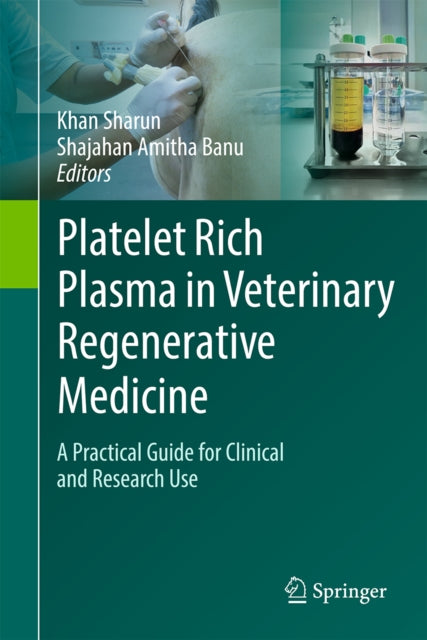 Platelet Rich Plasma in Veterinary Regenerative Medicine cover
