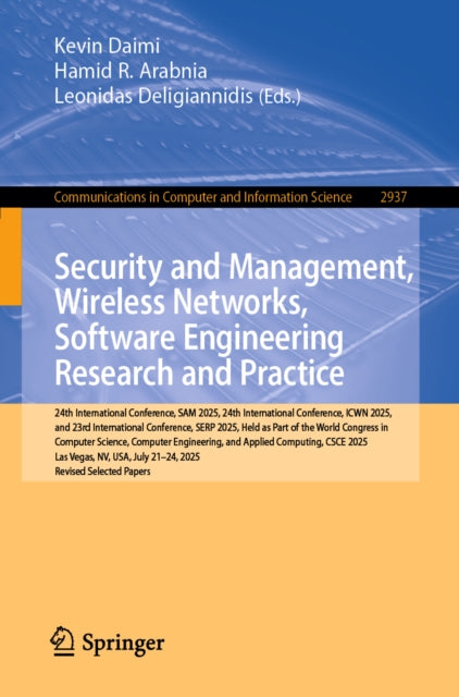 Security and Management, Wireless Networks, Software Engineering Research and Practice cover