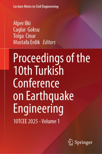 Proceedings of the 10th Turkish Conference on Earthquake Engineering cover