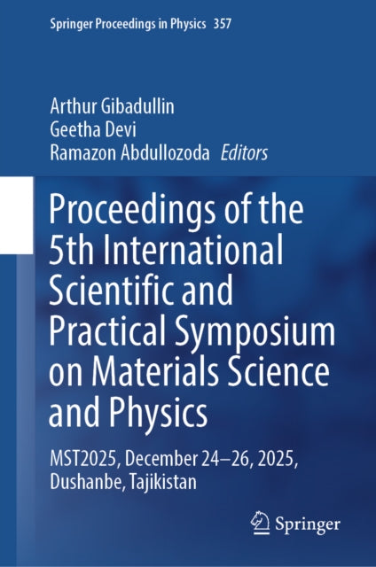 Proceedings of the 5th International Scientific and Practical Symposium on Materials Science and Physics cover