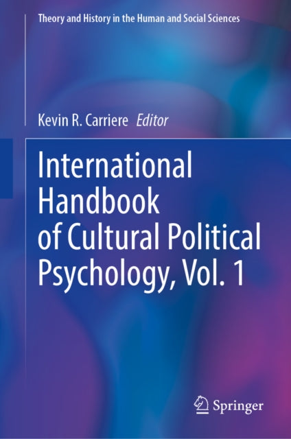 International Handbook of Cultural Political Psychology, Vol. 1 cover
