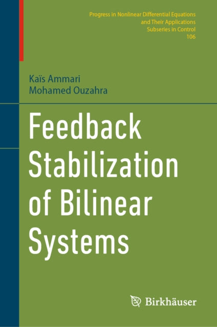 Feedback Stabilization of Bilinear Systems cover