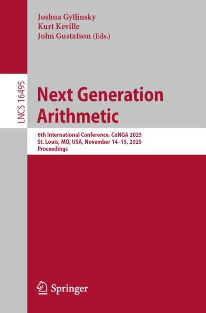 Next Generation Arithmetic cover