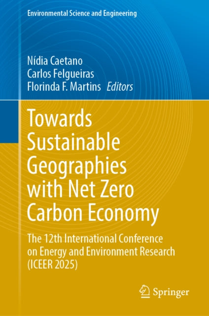 Towards Sustainable Geographies with Net Zero Carbon Economy cover