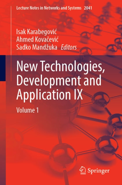 New Technologies, Development and Application IX cover