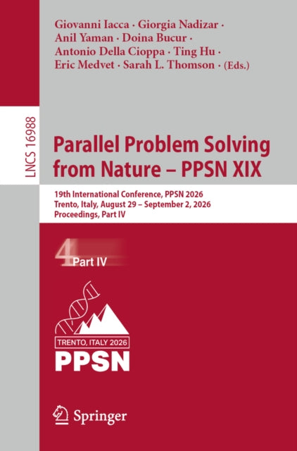 Parallel Problem Solving from Nature – PPSN XIX cover