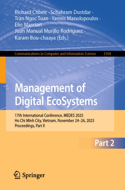 Management of Digital EcoSystems cover