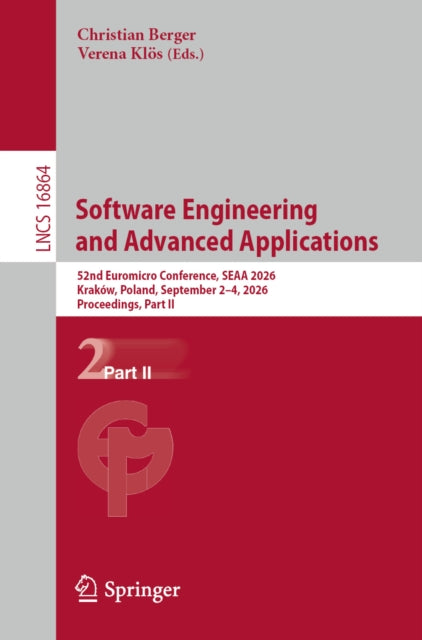 Software Engineering and Advanced Applications cover