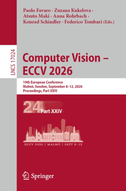 Computer Vision – ECCV 2026 cover