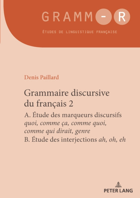 Grammaire discursive du français 2 cover