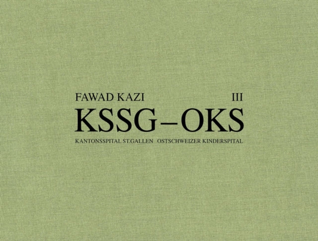 Fawad Kazi KSSG–OKS Volume III cover