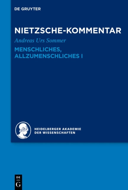 Kommentar Zu Nietzsches Menschliches, Allzumenschliches I cover