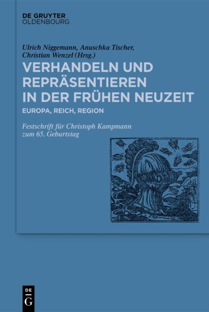 Verhandeln Und Reprasentieren in Der Fruhen Neuzeit cover