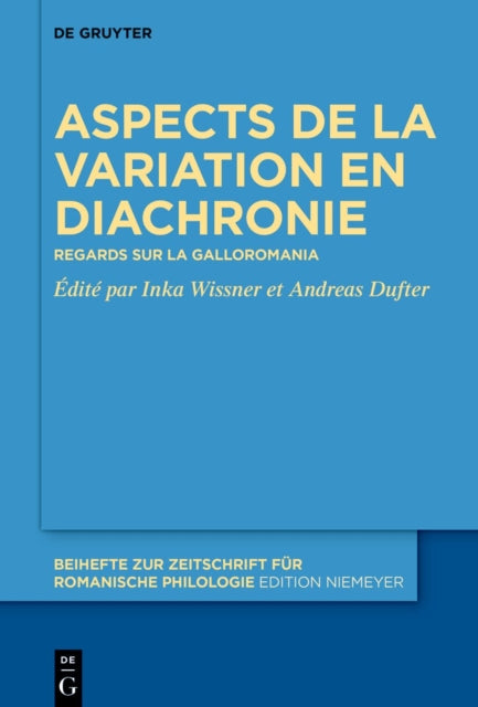 Aspects de la Variation En Diachronie cover