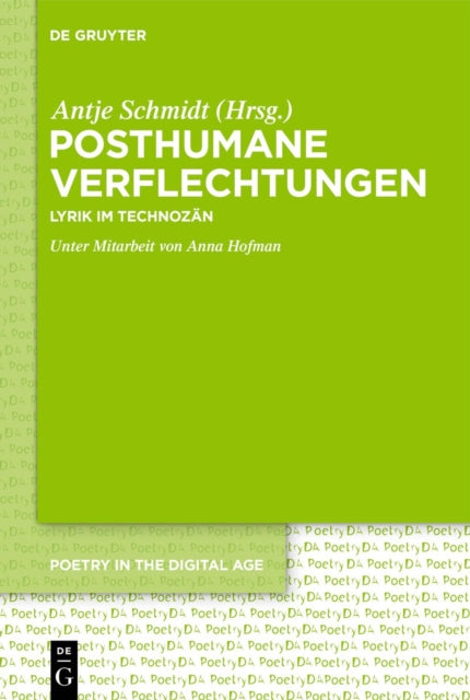 Posthumane Verflechtungen cover