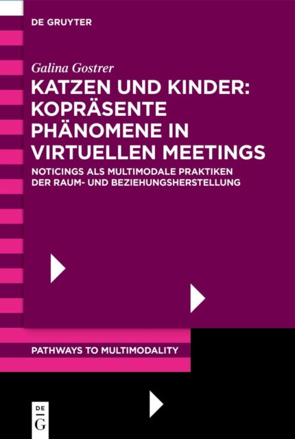 Katzen Und Kinder: Koprasente Phanomene in Virtuellen Meetings cover