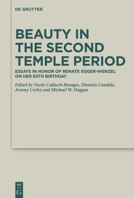 Beauty in the Second Temple Period cover