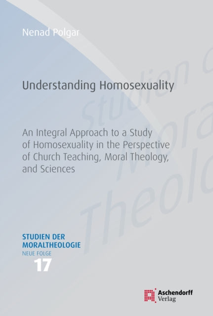 Understanding Homosexuality cover