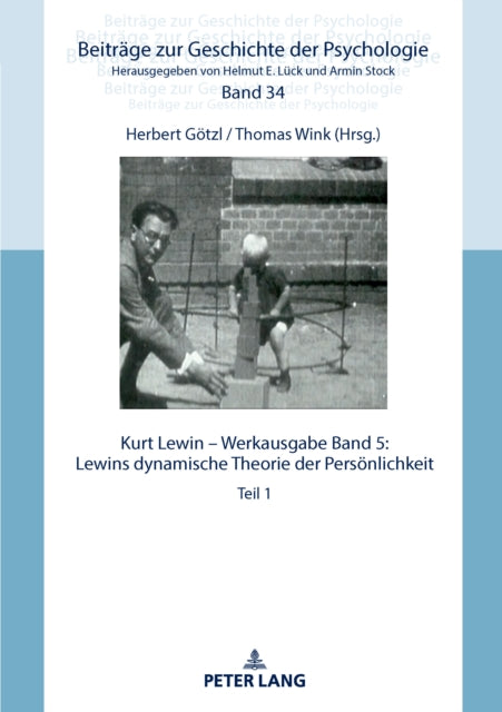 Kurt Lewin – Werkausgabe, Band 5: Lewins dynamische Theorie der Persoenlichkeit cover