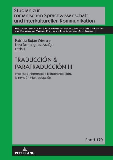 Traducción & Paratraducción III cover