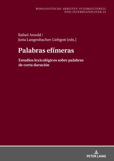 Palabras efímeras cover