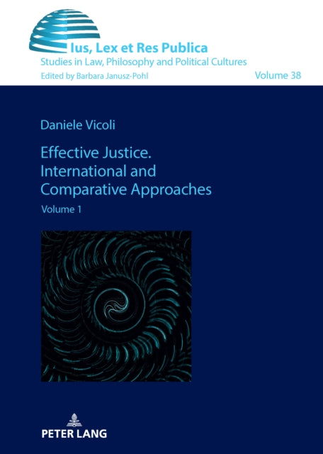 Effective Justice. International and Comparative Approaches cover