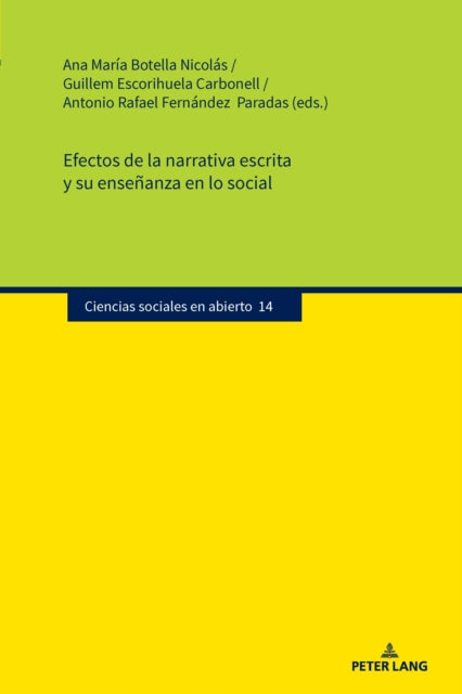 Efectos de la narrativa escrita y su enseñanza en lo social cover