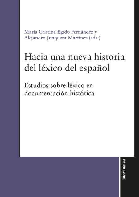 Hacia una nueva historia del léxico del español cover