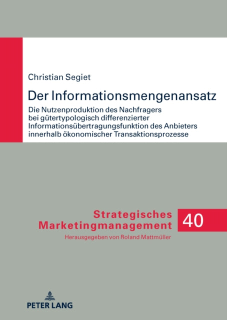 Der Informationsmengenansatz cover
