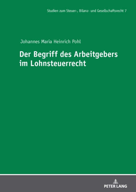 Der Begriff des Arbeitgebers im Lohnsteuerrecht cover