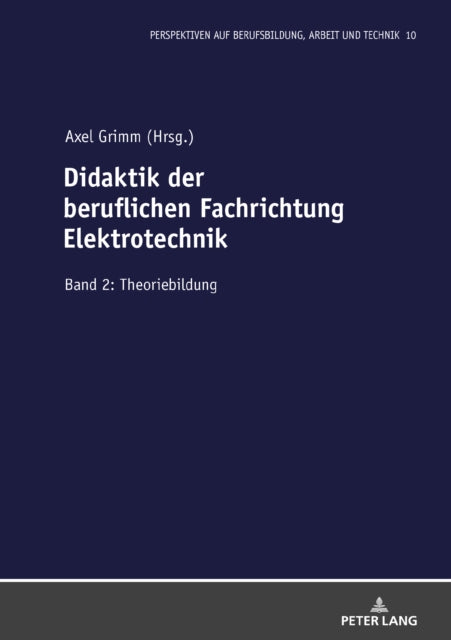 Didaktik der beruflichen Fachrichtung Elektrotechnik cover