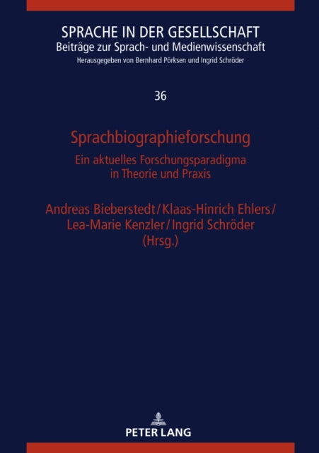 Sprachbiographieforschung cover