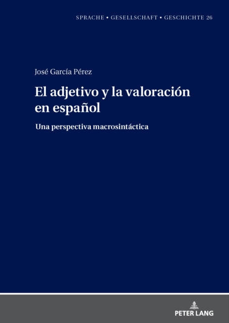 El adjetivo y la valoración en español: cover
