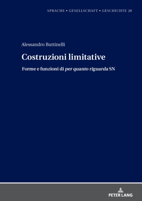 Costruzioni limitative cover
