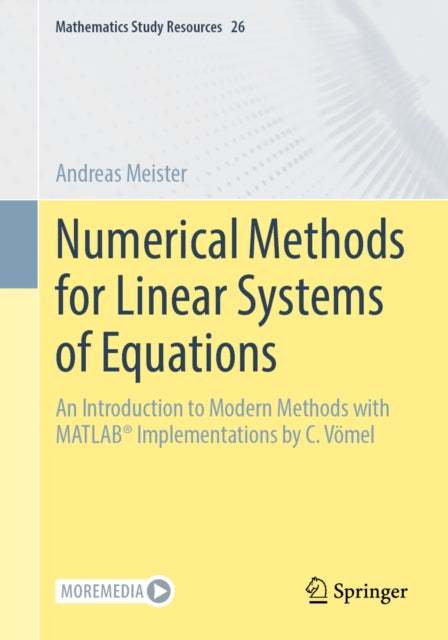 Numerical Methods for Linear Systems of Equations cover