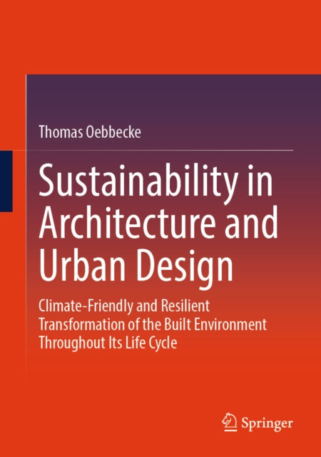 Sustainability in Architecture and Urban Design cover