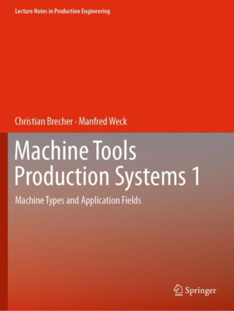 Machine Tools Production Systems 1 cover