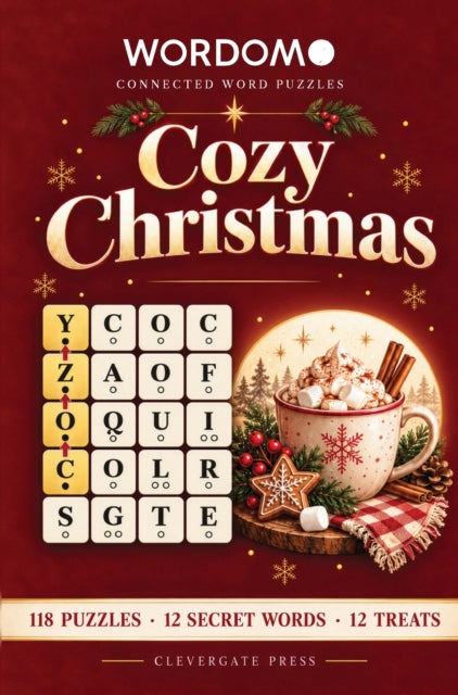 Cozy Christmas - A Word Puzzle Book for Adults cover