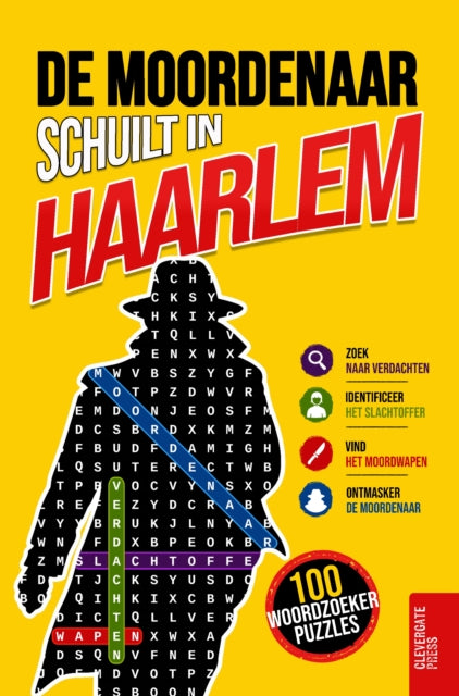 De moordenaar schuilt in Haarlem cover