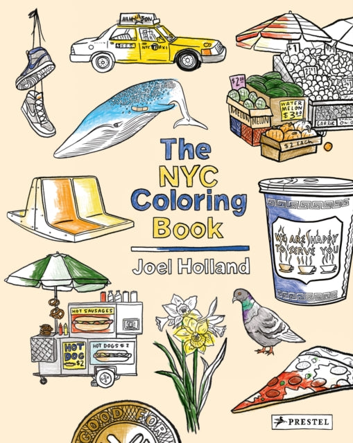 The NYC Coloring Book cover