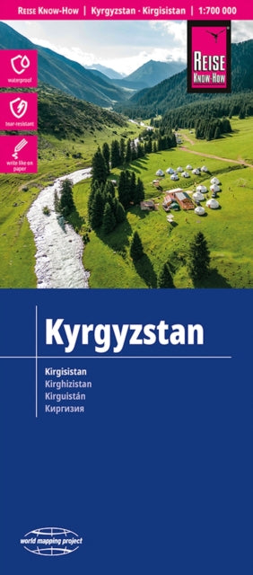 Kyrgyzstan (1:700.000) cover