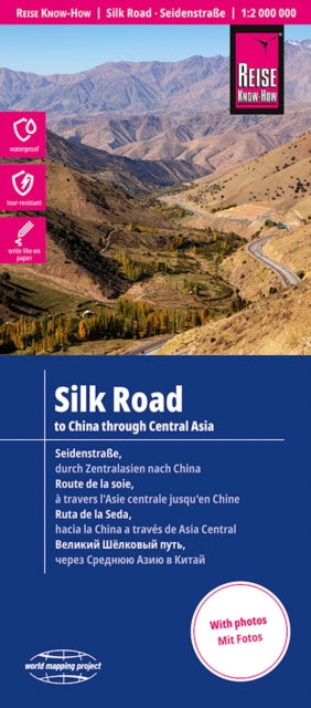 Silk Road (1:2,000,000): To China through Central Asia cover