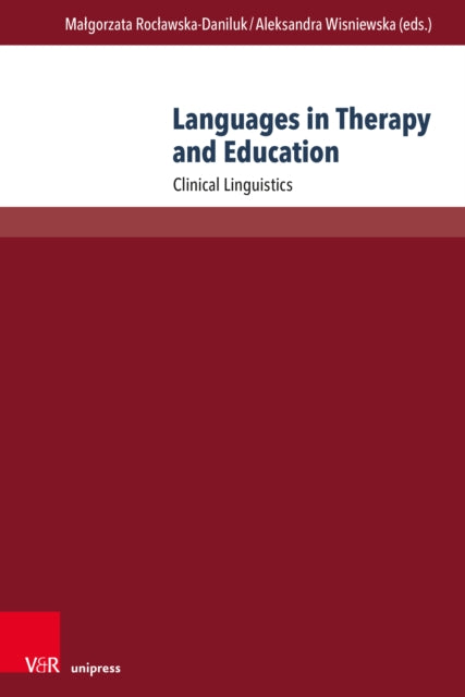 Languages in Therapy and Education cover