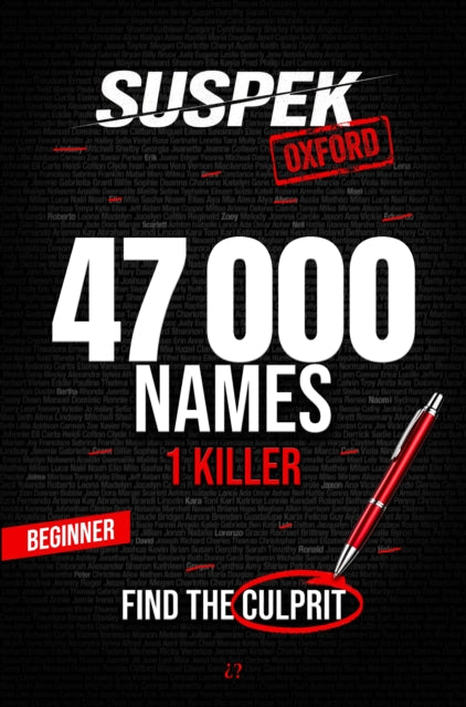 SUSPEK - Murder in Oxford cover
