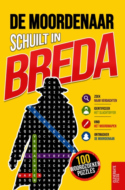 De moordenaar schuilt in Breda cover